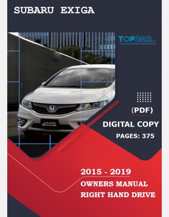 honda jade 2015 2016 2017 2018 2019 owners manual